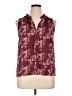 41Hawthorn 100% Polyester Burgundy Sleeveless Blouse Size XL Petite - photo 1