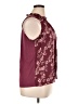 41Hawthorn 100% Polyester Burgundy Sleeveless Blouse Size XL Petite - photo 4