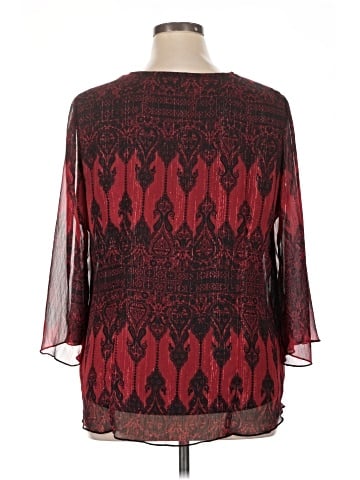 Sara Michelle 3/4 Sleeve Top (view 2)