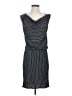 Derek Lam Stripes Gray Casual Dress Size S - photo 1
