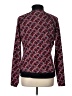 T by Talbots Paisley Burgundy Track Jacket Size L - photo 2