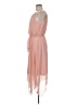 Thalia Sodi 100% Polyester Solid Pink Cocktail Dress Size M - photo 5