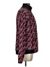 T by Talbots Paisley Burgundy Track Jacket Size L - photo 4