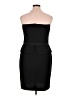 Nine & Co. Color Block Black Cocktail Dress Size 14 - photo 2