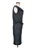 Derek Lam Stripes Gray Casual Dress Size S - photo 4