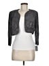 Alex Evenings Metallic Gray Jacket Size 8 - photo 1