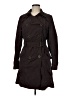 Cole Haan 100% Polyester Brown Trenchcoat Size 8 - photo 1