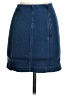 Free People Solid Blue Denim Skirt Size 0 - photo 2