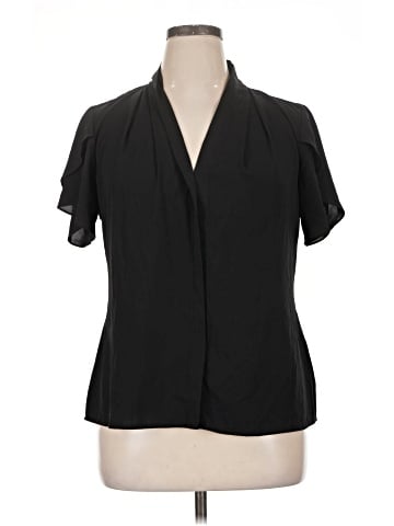 Calvin Klein Short Sleeve Blouse (view 1)