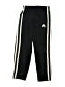 Adidas 100% Polyester Black Track Pants Size 5 - photo 1