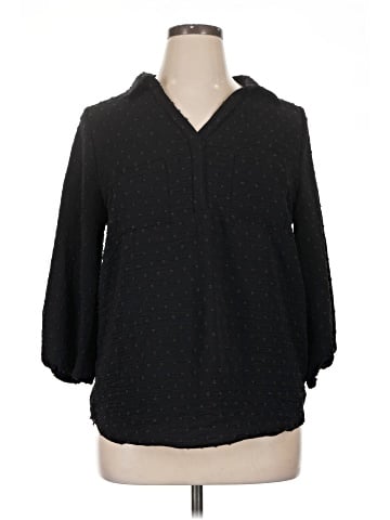 Papermoon 3/4 Sleeve Blouse (view 1)