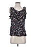 Leifsdottir 100% Rayon Blue Sleeveless Blouse Size 2 - photo 1