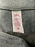Justice Gray Casual Pants Size 18 - photo 3