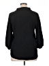 Papermoon Black 3/4 Sleeve Blouse Size XL - photo 2