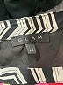 Glam 100% Polyester Graphic Gray Cocktail Dress Size M - photo 7