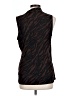 West Kei Brown Sleeveless Blouse Size L - photo 2