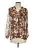 Candie's 100% Polyester Floral Pink 3/4 Sleeve Blouse Size XS - photo 1