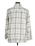 Jachs Girlfriend Plaid Gray Long Sleeve Button-Down Shirt Size XL - photo 2