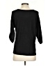 Soho 100% Rayon Black 3/4 Sleeve Blouse Size XS - photo 2