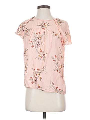 St. John's Bay Short Sleeve Blouse (view 1)