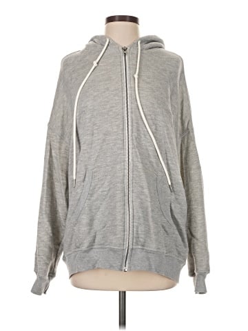 Electric & Rose Zip Up Hoodie (view 1)