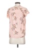 St. John's Bay 100% Rayon Pink Short Sleeve Blouse Size S - photo 2