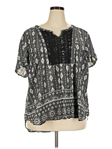 Kim Rogers Short Sleeve Blouse (view 1)