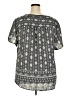 Kim Rogers Gray Short Sleeve Blouse Size 3X - photo 2