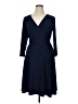 Rekucci Solid Blue Cocktail Dress Size 16 - photo 1