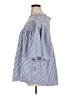 Shyanne 100% Cotton Blue 3/4 Sleeve Blouse Size XL - photo 5