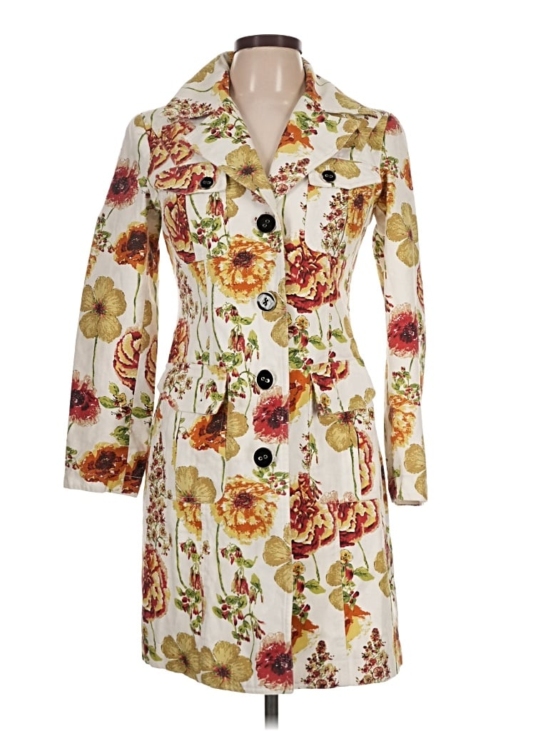 Pre-owned Max Mara Trenchcoat In Orange