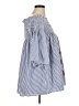 Shyanne 100% Cotton Blue 3/4 Sleeve Blouse Size XL - photo 4