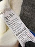 Unbranded 100% Acrylic Color Block Ivory Track Pants Size S - photo 7