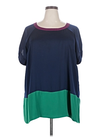 Daisy Fuentes Short Sleeve Blouse (view 1)