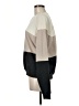 DONNI Color Block Tan Pullover Sweater Size M - photo 5