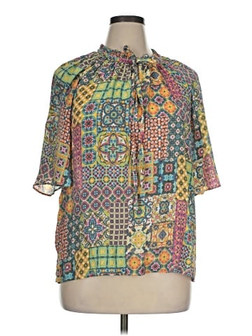 Counterparts Short Sleeve Blouse (view 1)
