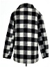 Bob Timberlake Plaid Gray Wool Coat Size L - photo 2
