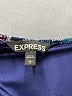 Express 100% Polyester Paisley Blue Romper Size L - photo 4