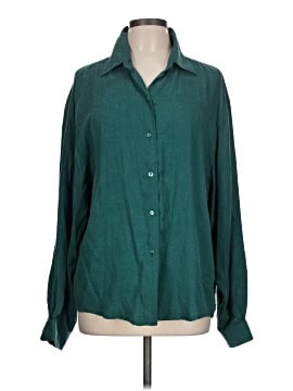 Casual Corner Long Sleeve Silk Top (view 1)