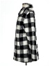 Bob Timberlake Plaid Gray Wool Coat Size L - photo 5