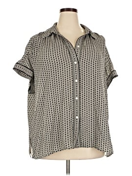 Max Studio Short Sleeve Blouse (view 1)
