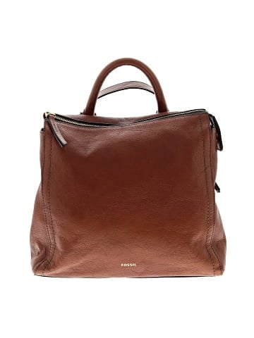 Fossil Leather Satchel (view 1)