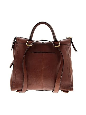 Fossil Leather Satchel (view 2)