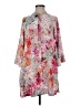 Natori 100% Polyester Gray Casual Dress Size S - photo 1