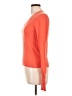 Tsesay 100% Cashmere Orange Cashmere Pullover Sweater Size L - photo 5