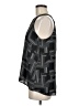 14th & Union 100% Polyester Black Sleeveless Blouse Size M - photo 5