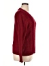 Talbots Outlet 100% Cotton Chevron-herringbone Burgundy Pullover Sweater Size XL - photo 4
