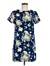 Lulus 100% Polyester Floral Blue Casual Dress Size M - photo 1