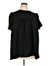Assorted Brands 100% Polyester Black Short Sleeve Blouse Size 4X - photo 1