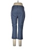 dalia Polka Dots Blue Casual Pants Size 8 - photo 2